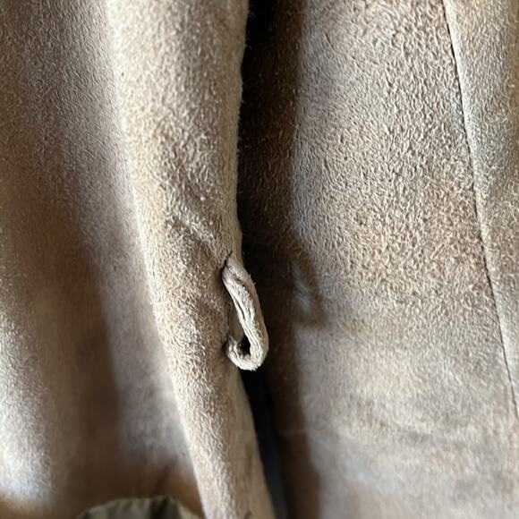 Vntg Boho 70’s Lady California tan suede Penny Lane western festival jacket. - Picture 7 of 11